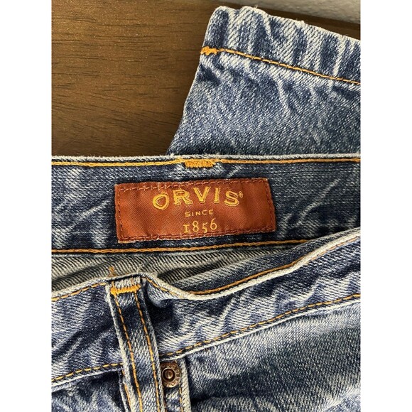 Men’s Orvis Jeans, 40/30, Vintage Blue Jeans - Picture 3 of 9